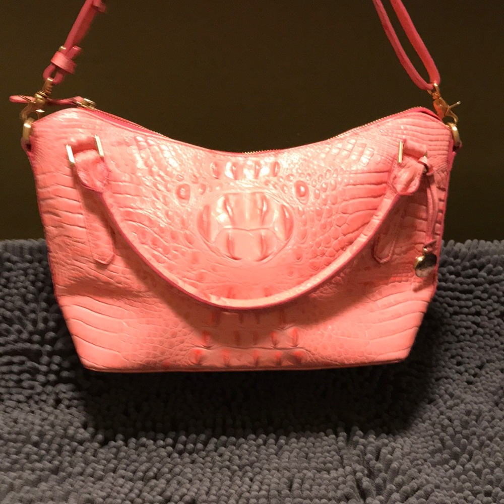 Brahmín handbags apricot rose color adjustable shoulder strap